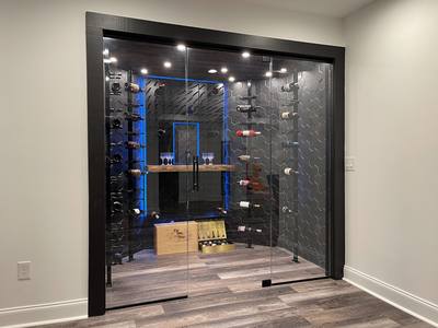 Cinematic Cellar Oasis