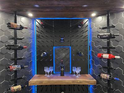 Cinematic Cellar Oasis