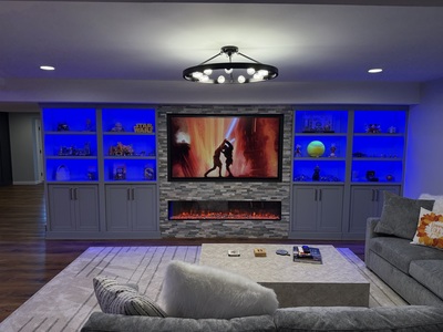 Sleek Entertainment Den